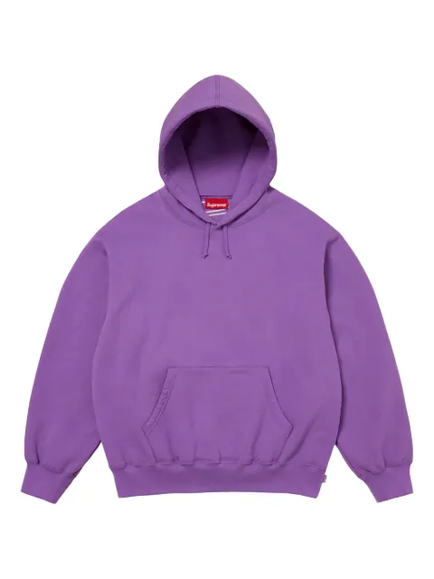 Supreme logo appliqué hoodie