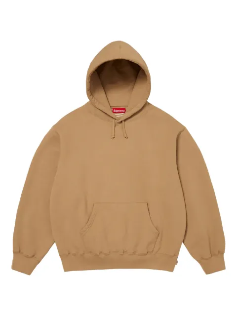 Supreme logo appliqué hoodie
