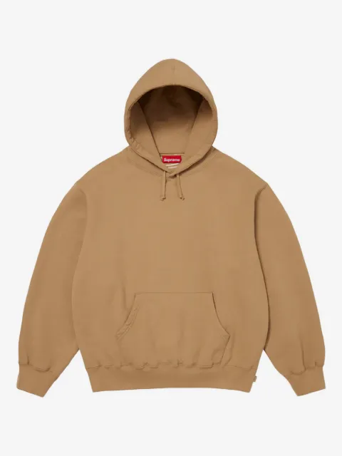 Supreme logo appliqué hoodie