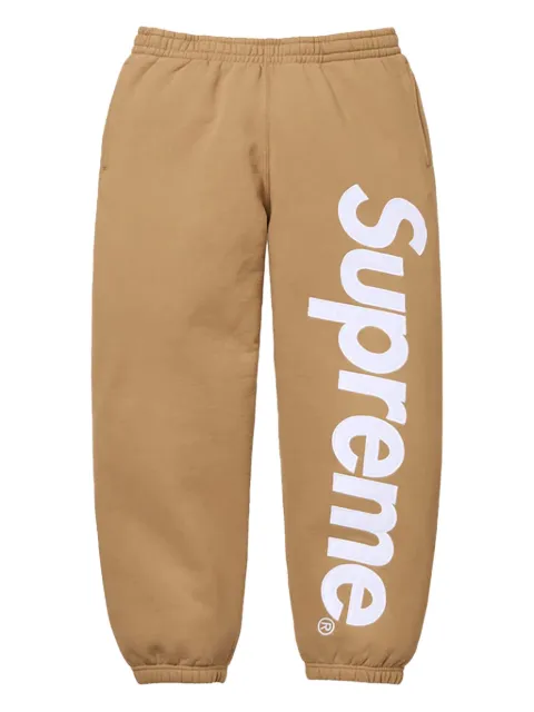 Supreme logo appliqué track pants