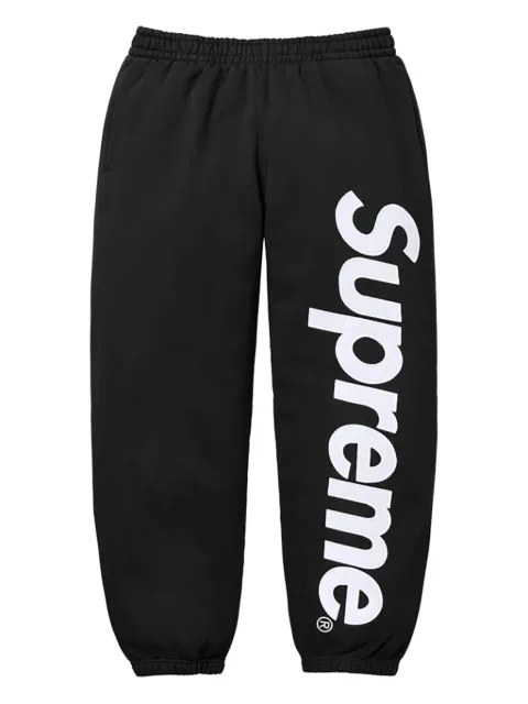 Supreme logo  appliqué track pants