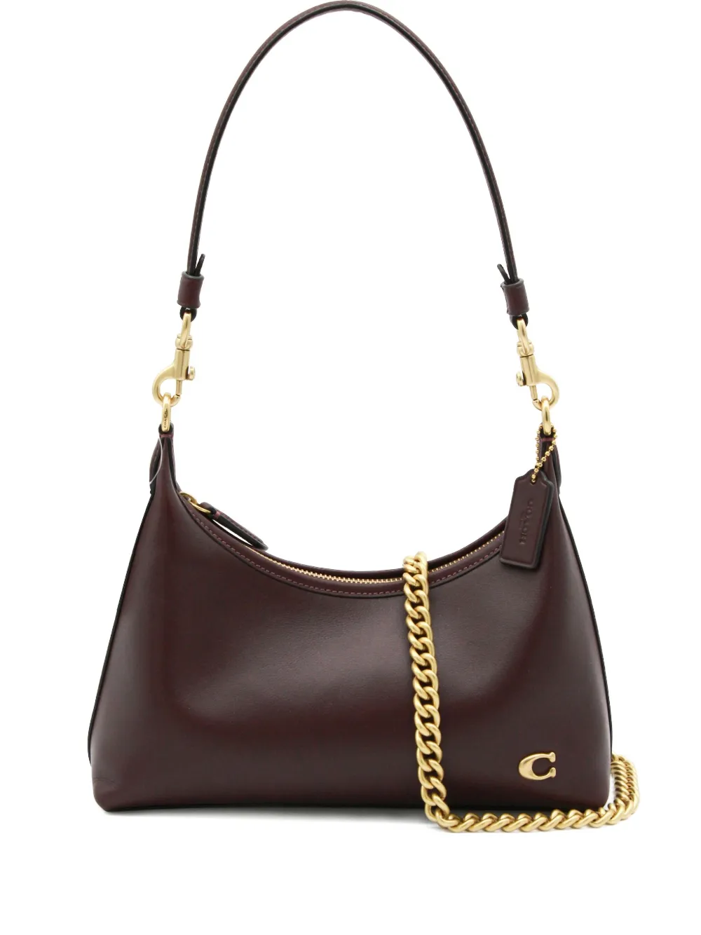 Coach Versatile Shoulder Bag Detachable Strap In Brown