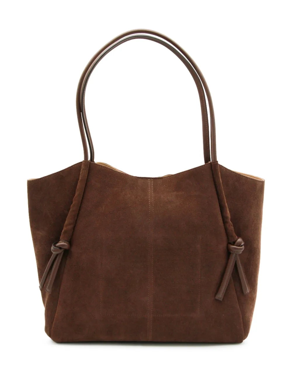 TWINSET knot-detail logo tote bag - Bruin
