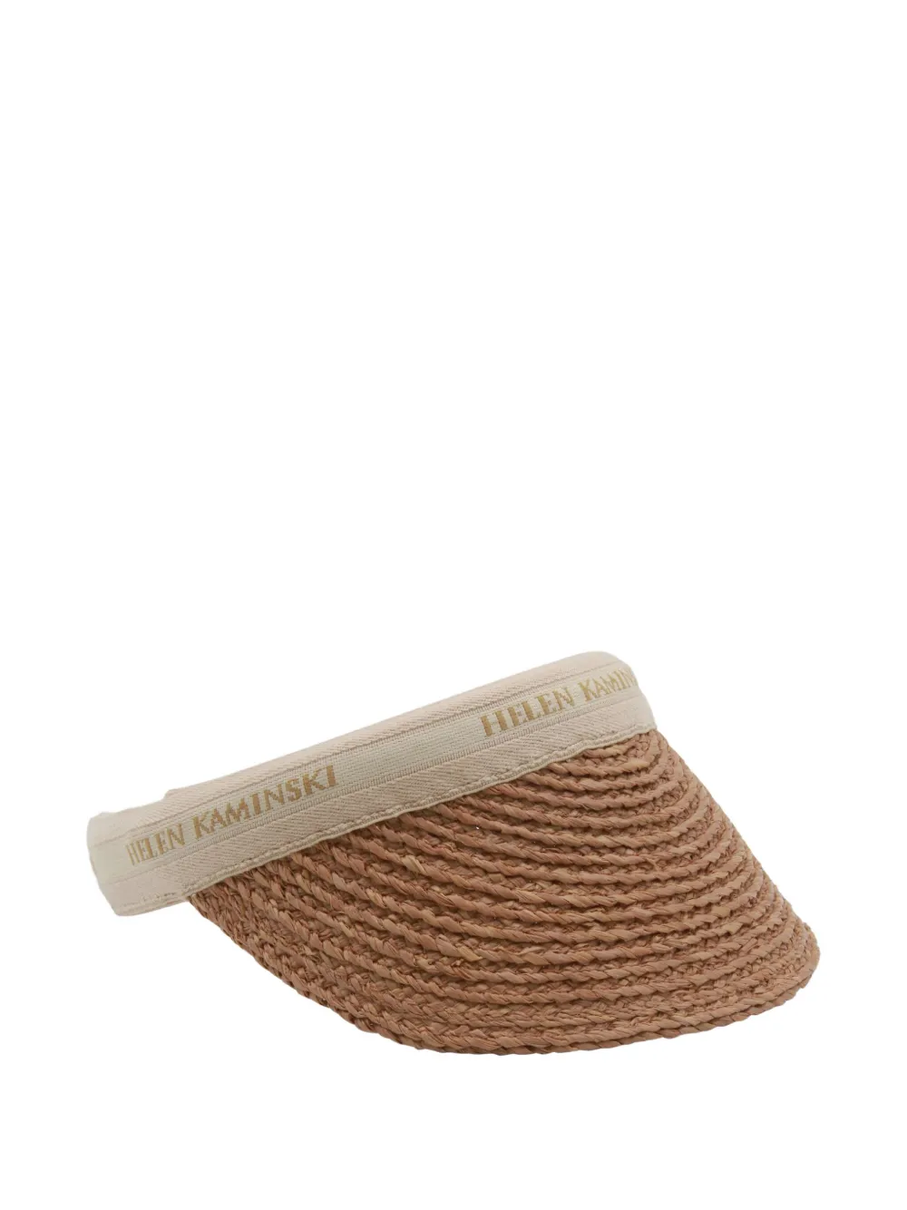 Helen Kaminski Bianca 8 logo visor - Beige