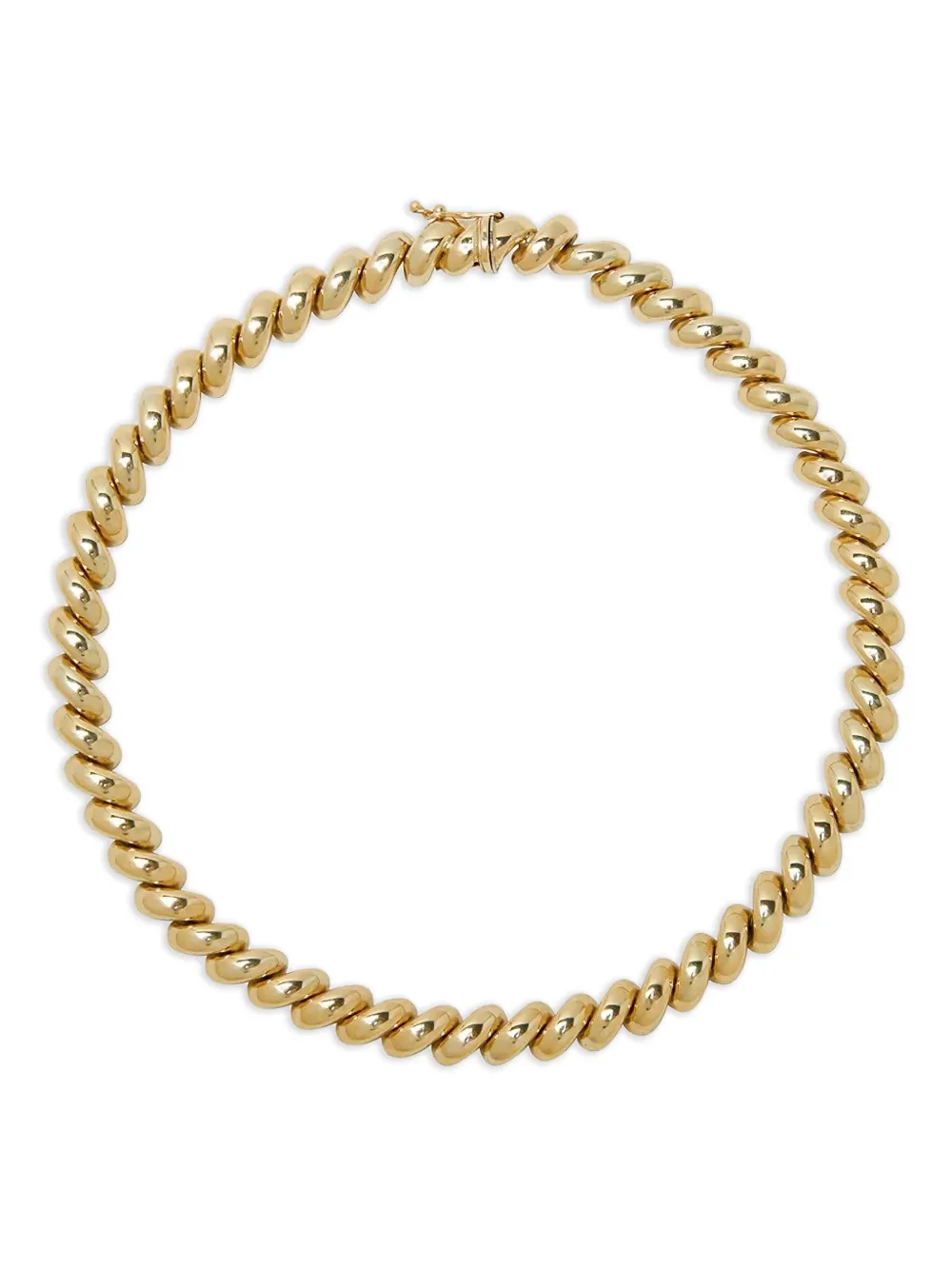 ANINE BING collar en espiral de 14kt | dorado | Image 1