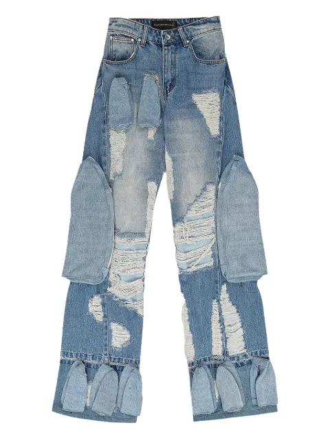 Who Decides War jeans con efecto envejecido y bolsillos