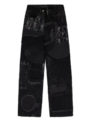 Denim Tears x Stussy x Our Legacy straight-leg Jeans | Black 