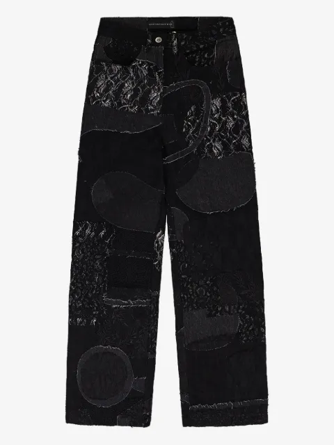 Who Decides War Boro grid jeans