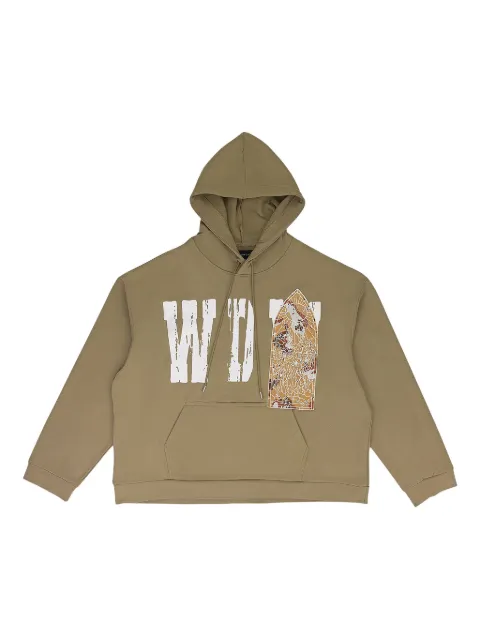Who Decides War patch-detail hoodie