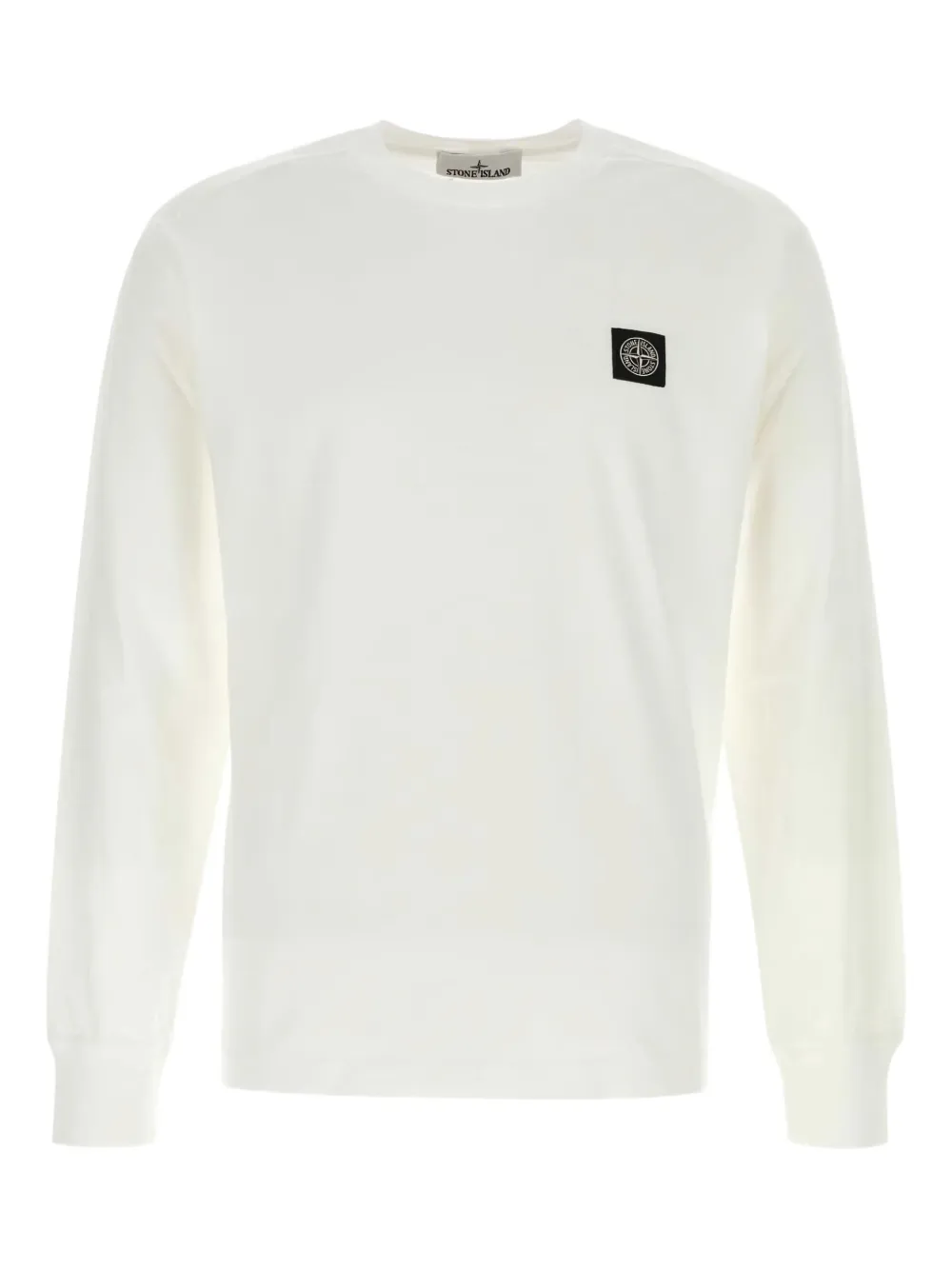 Stone Island playera con parche DG | blanco | Image 1