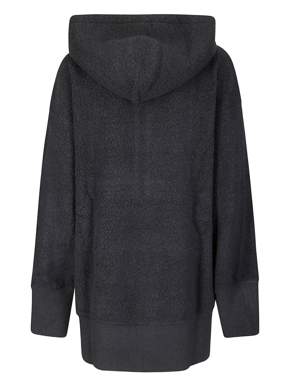 Yohji Yamamoto fleece-texture zip-up hoodie | Hoodies | Image 2