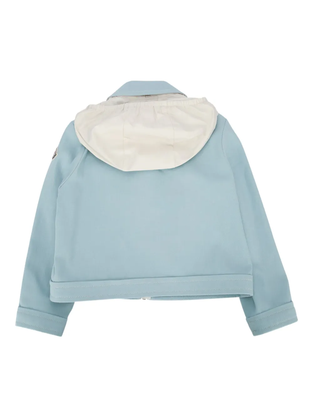 Moncler Enfant Esme jack met capuchon Blauw