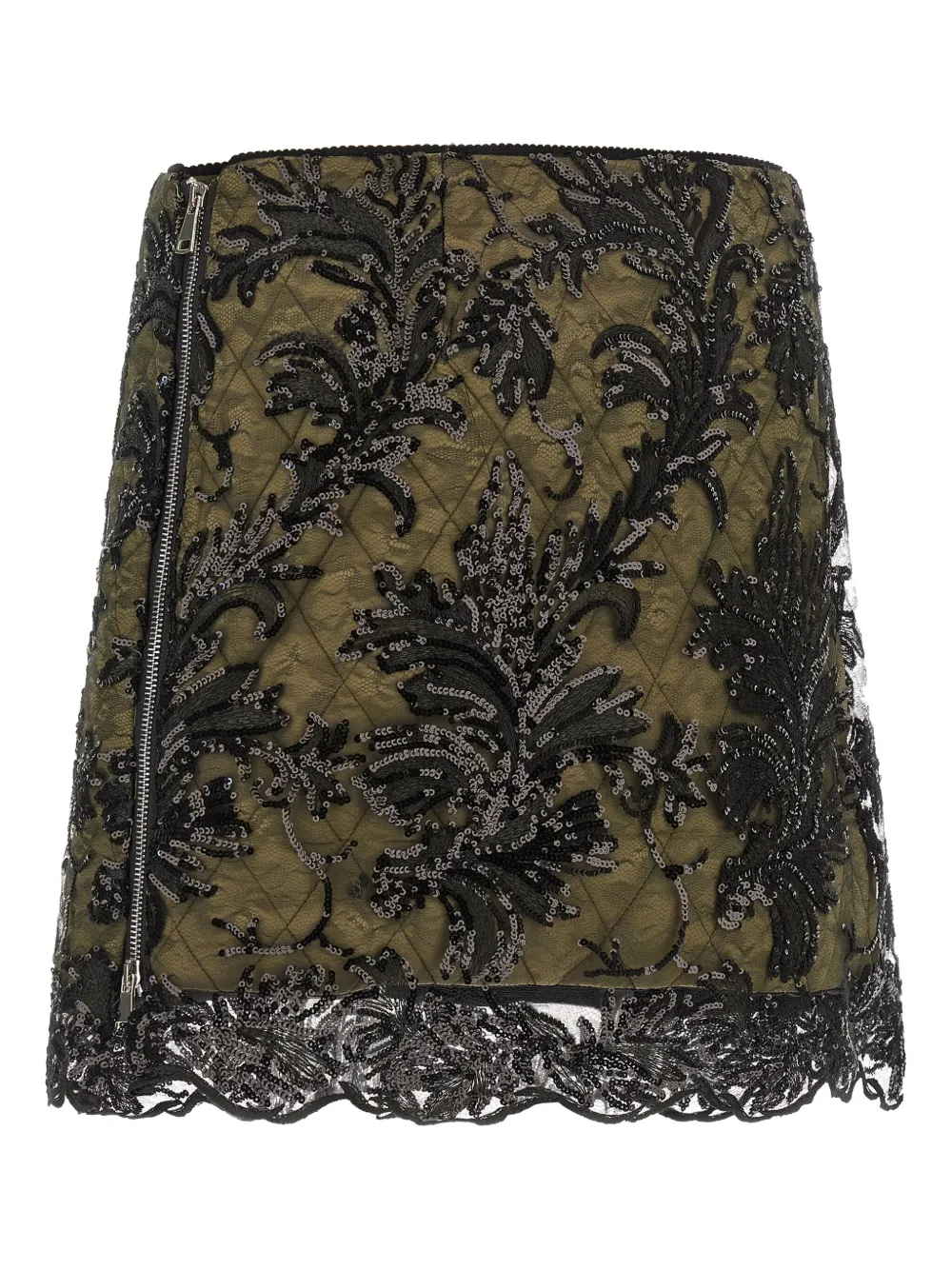 LE TWINS jupe Giulia à sequins | vert | Image 1