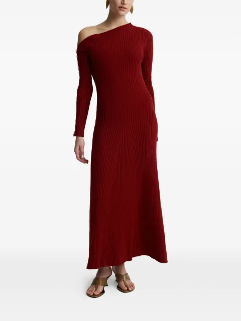 Anna Quan Noah buttoned one-shoulder dress