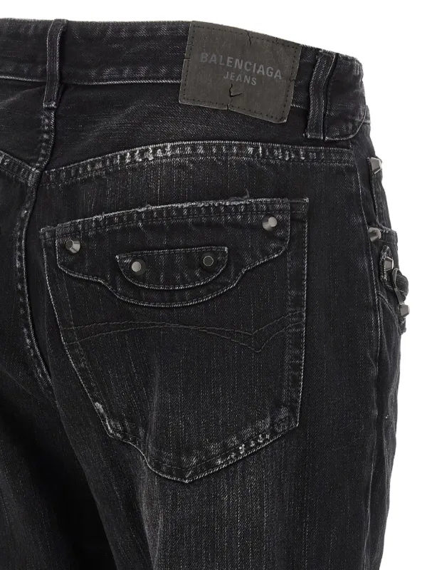 Balenciaga シティ ジーンズ | ブラック | FARFETCH JP