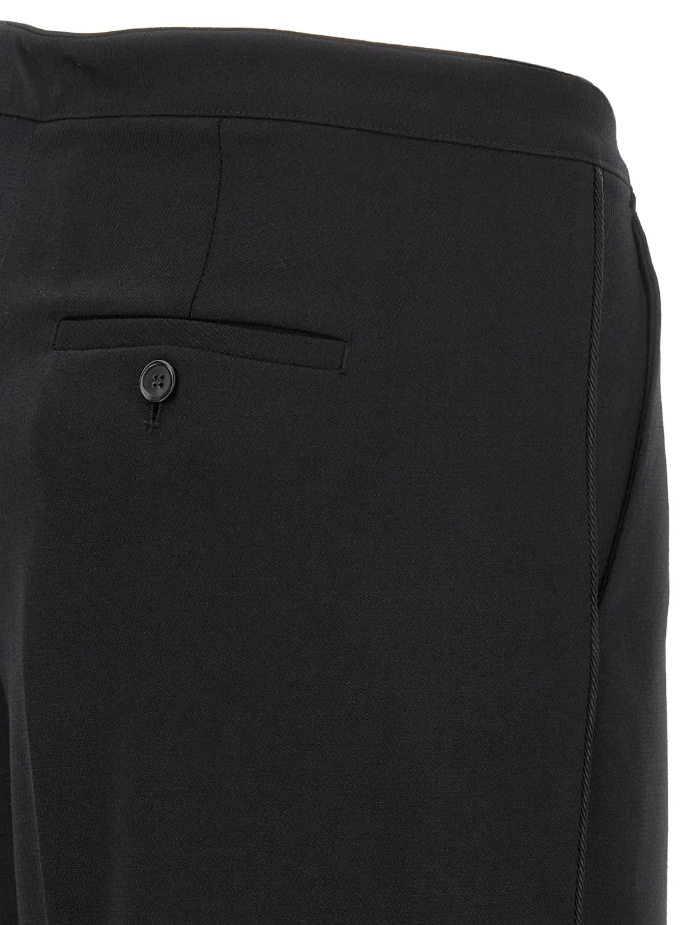 Pinko Trousers Blacks And Greys In Black