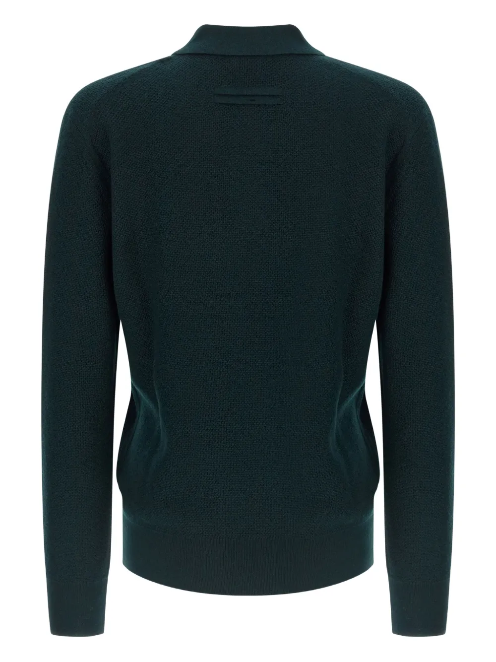 Zegna jacquard oasis T-shirt - Groen