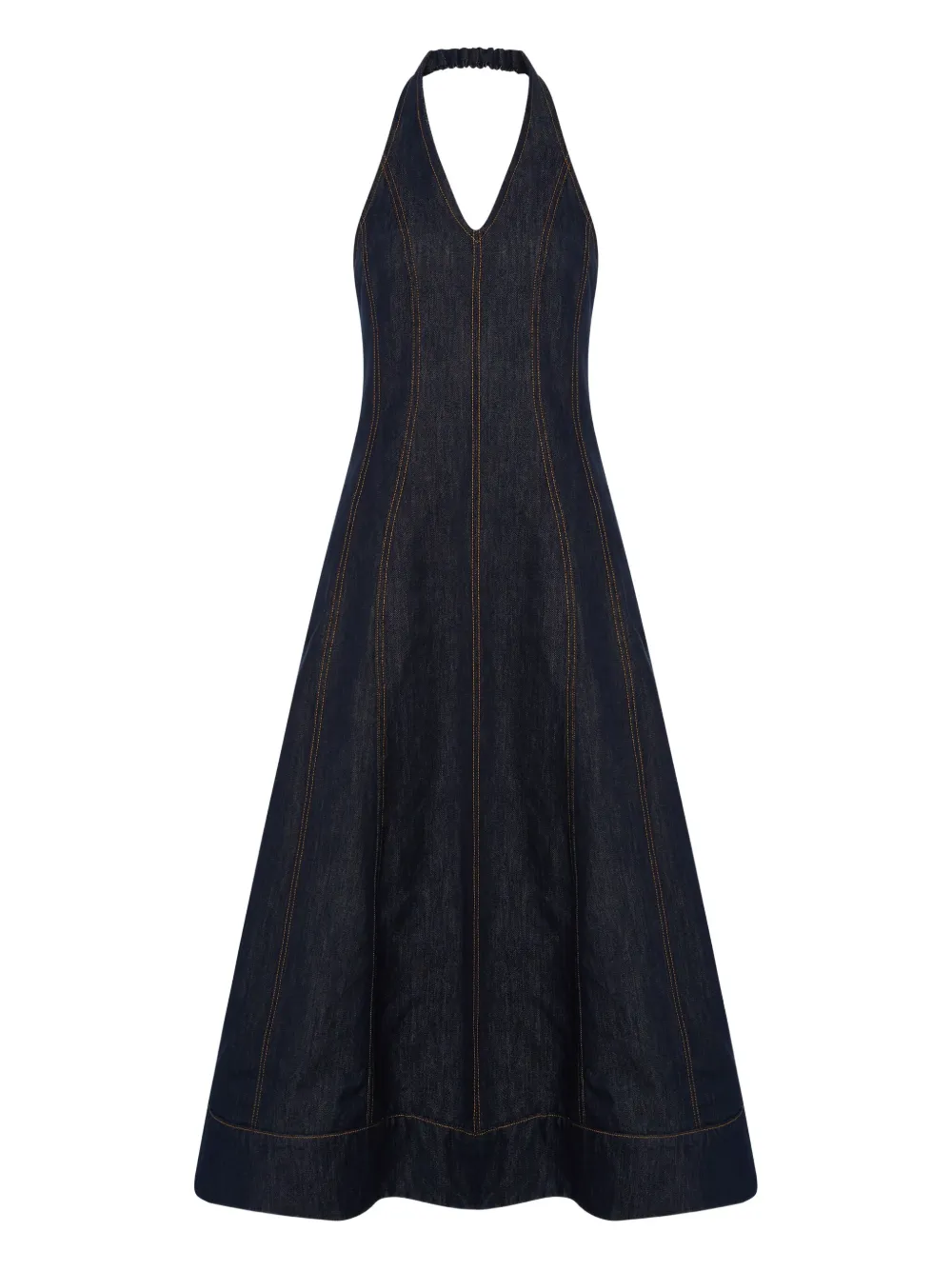 Anna Quan Abito lungo Knox smanicato - Blu