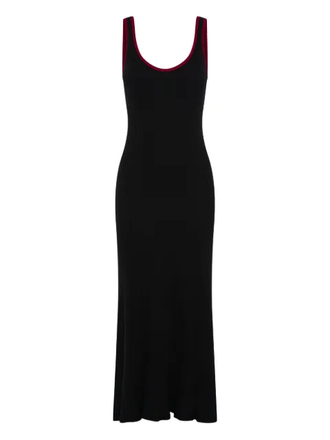 Anna Quan Tahlia ribbed scoop-neck dress