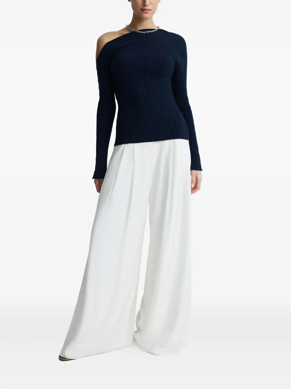 Anna Quan Bryn off-shoulder top - Blauw