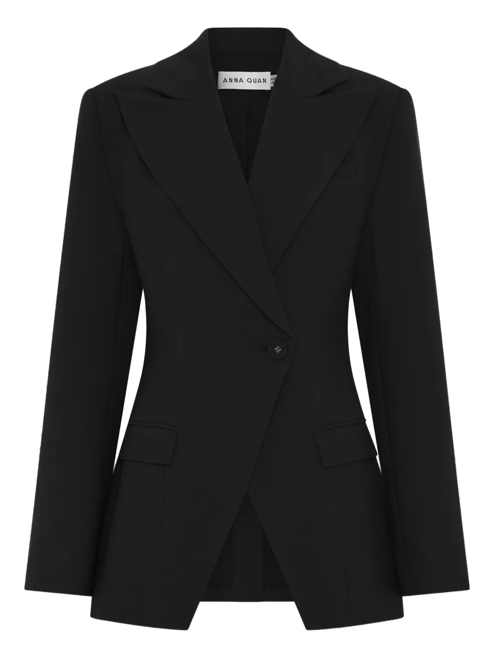 Anna Quan Giacca monopetto Merle - Nero
