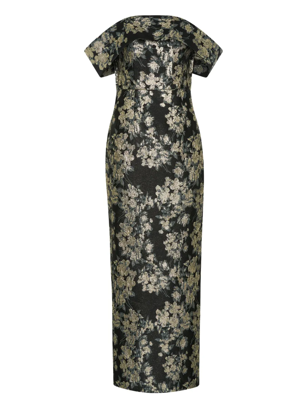 Anna Quan Eira Off-shoulder Maxi Dress In Black