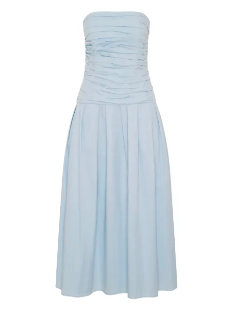 Anna Quan ruched strapless dress