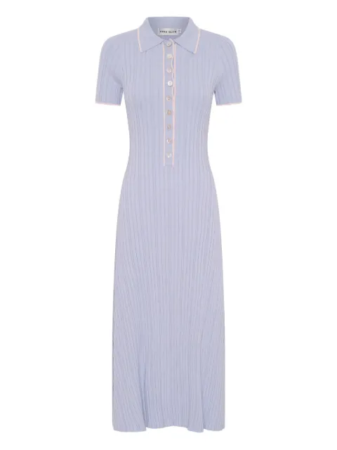 Anna Quan collared buttoned dress