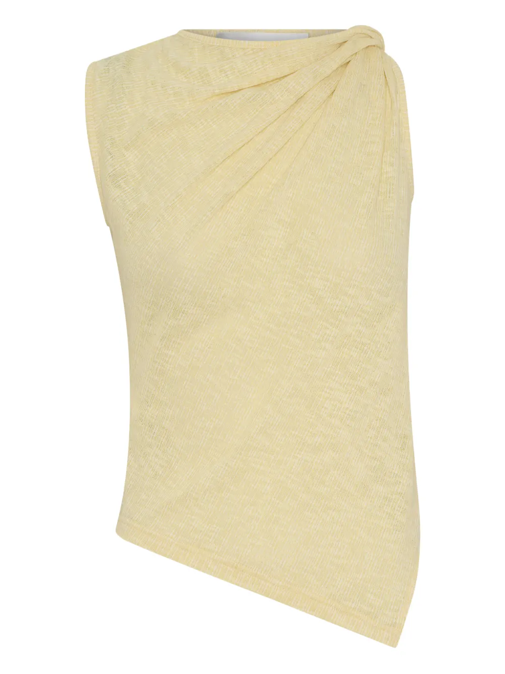 Anna Quan Top con design a incrocio - Giallo