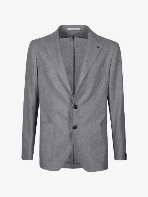 Tagliatore Montecarlo single-breasted cashmere blazer