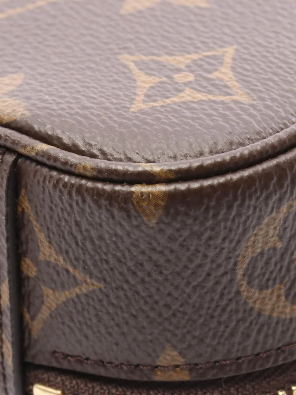 Pre-owned Louis Vuitton 2010-2025 Monogram Utility Satchel In Brown