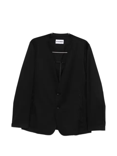 Attachment button front jacket