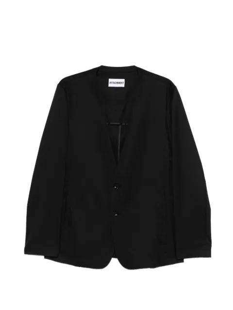 Attachment button front jacket