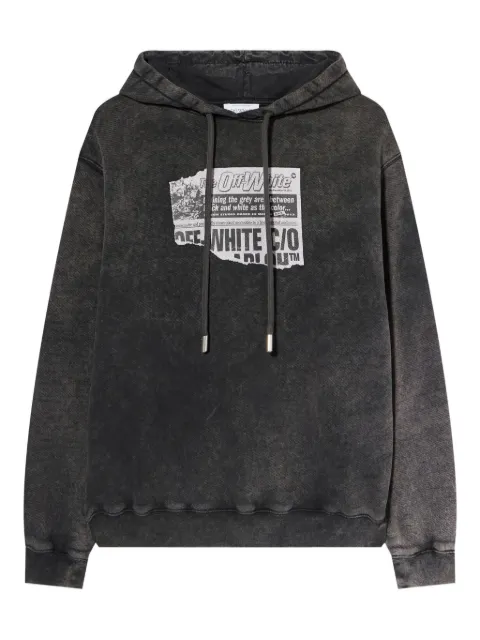 Off-White graphic-print hoodie