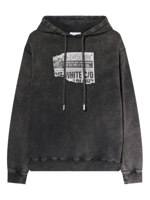 Off-White graphic-print hoodie