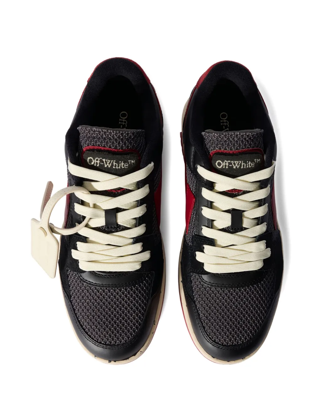 Off-white Out Of Lace-up Sneakers In Multi