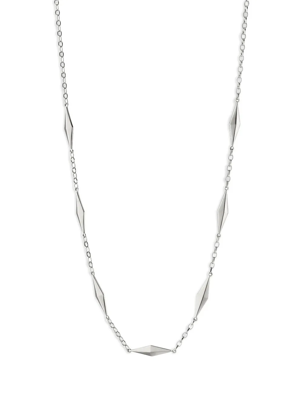 Monica Rich Kosann Points North Embellished Necklace In Metallic