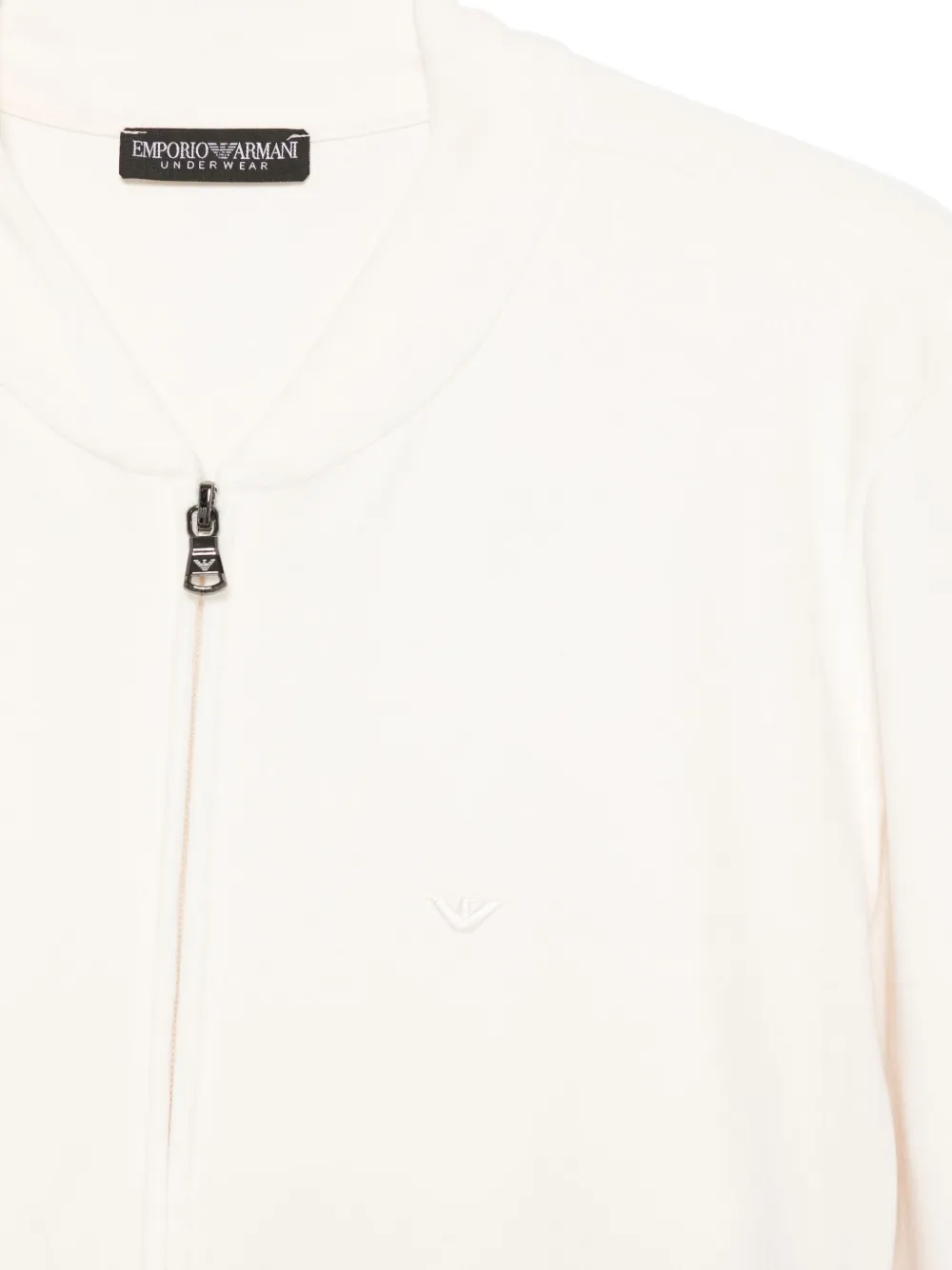 Emporio Armani Trui met rits Wit