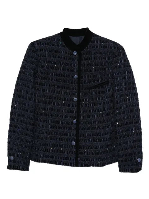 Emporio Armani button embellished jacket