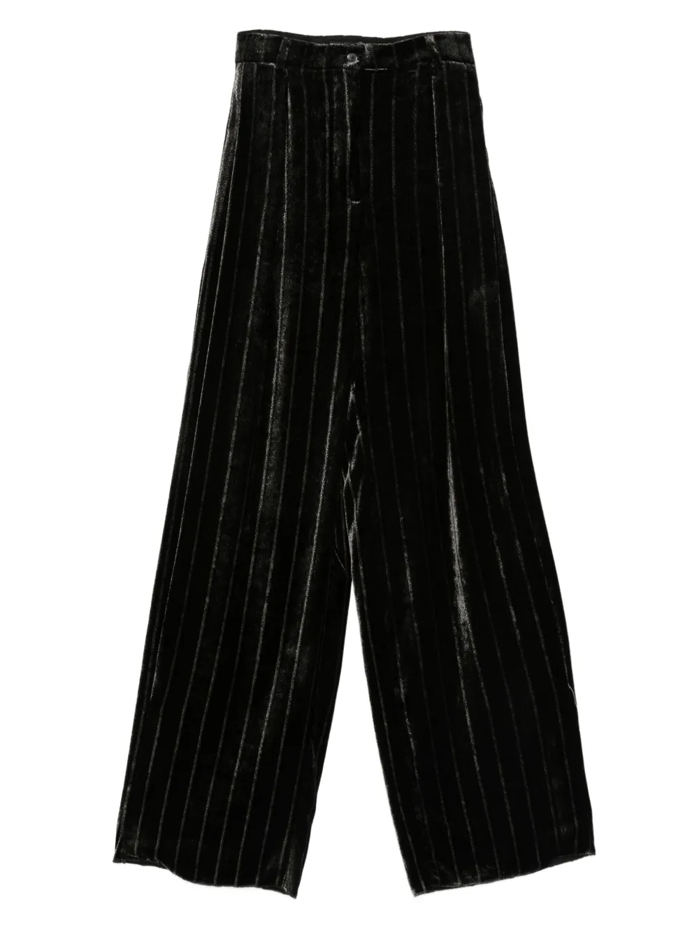 Emporio Armani striped trousers - Nero