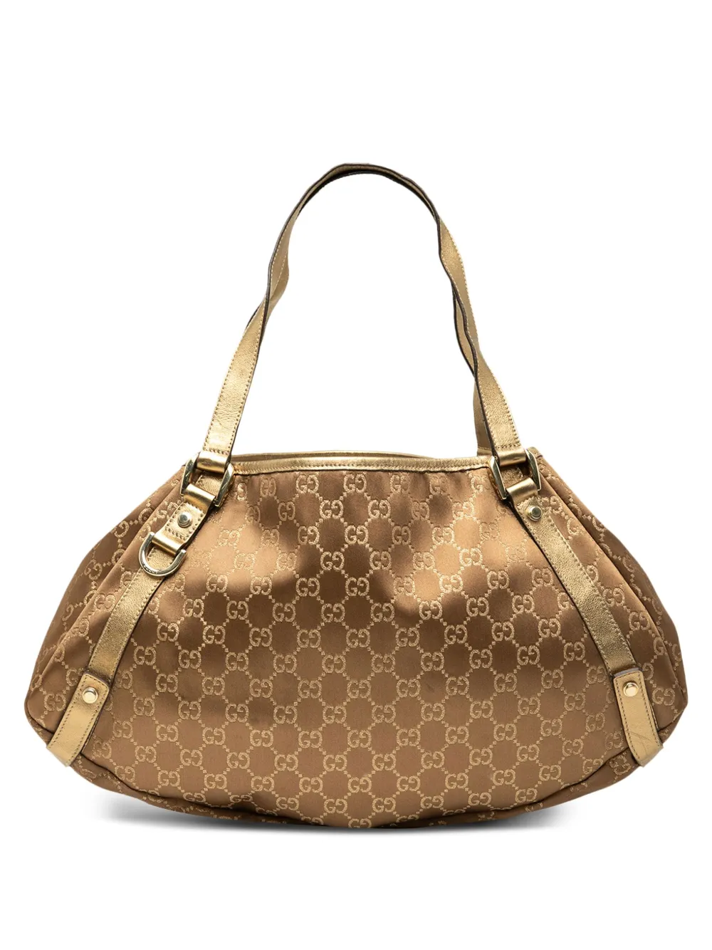 Gucci Pre-Owned 2000-2015 GGキャンバス アビー Dリング トートバッグ - ブラウン