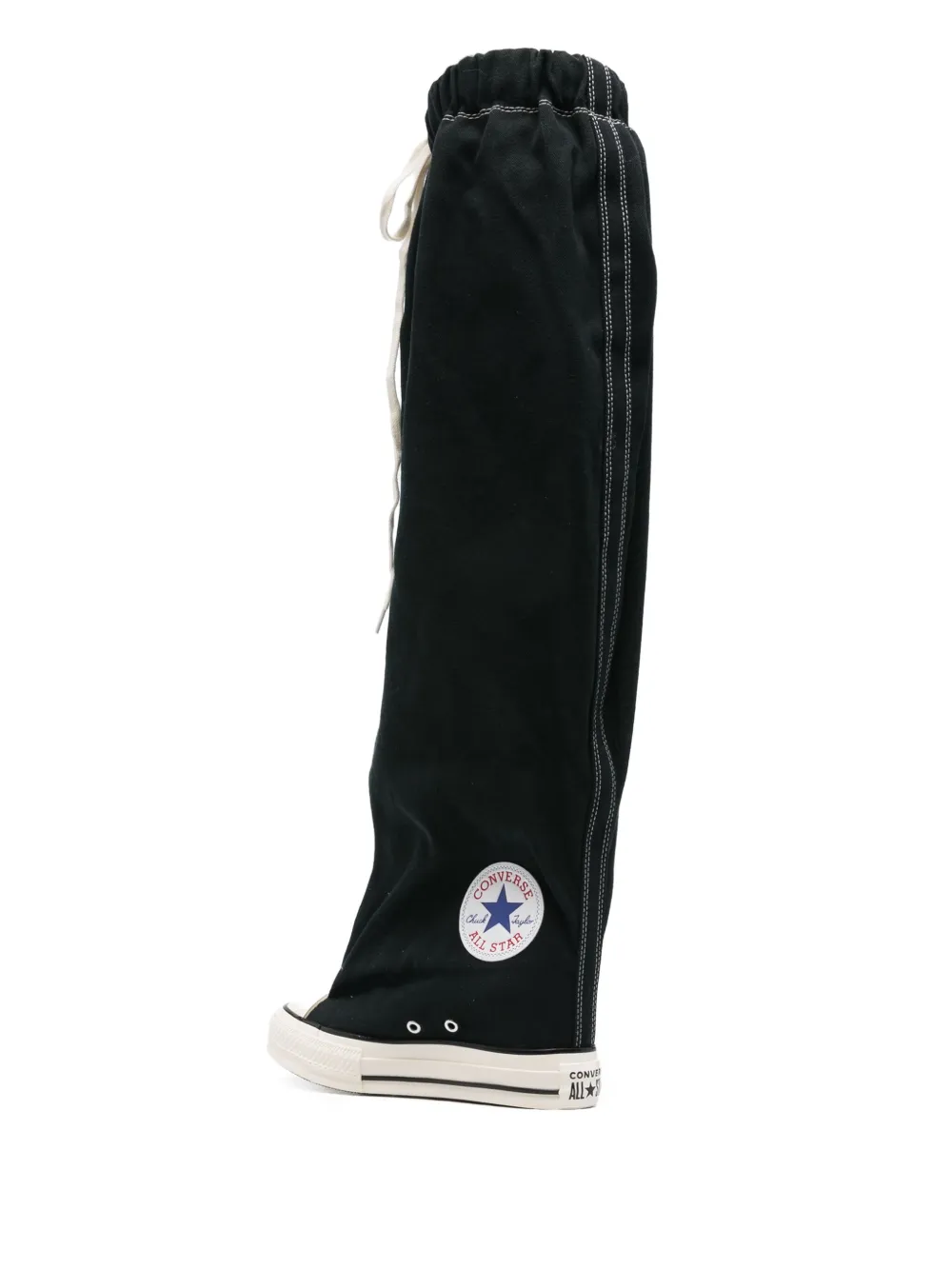 Vaquera X Converse Lace-up Sneakers In Black