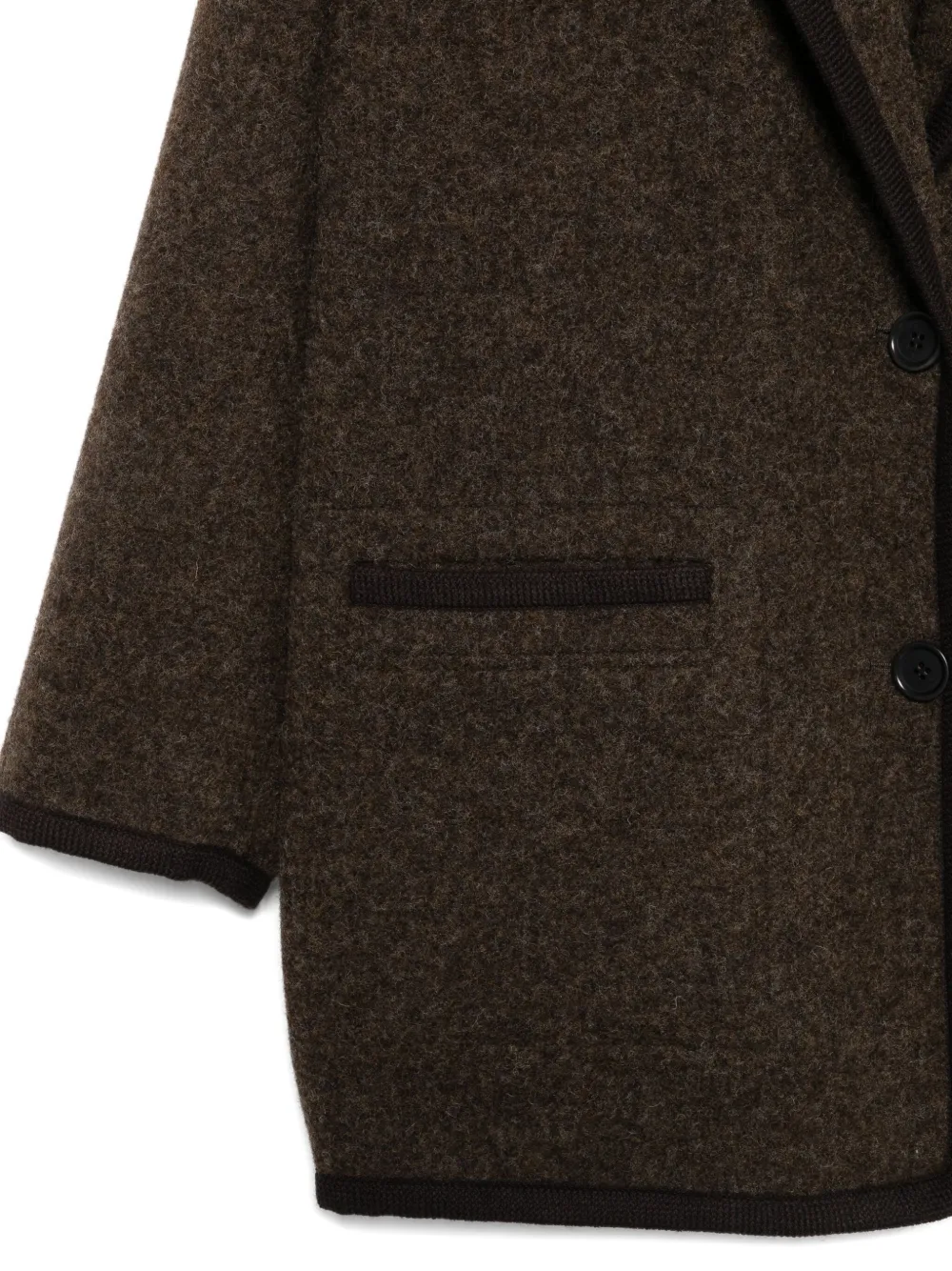 ASPESI Jack met zak afwerking Bruin