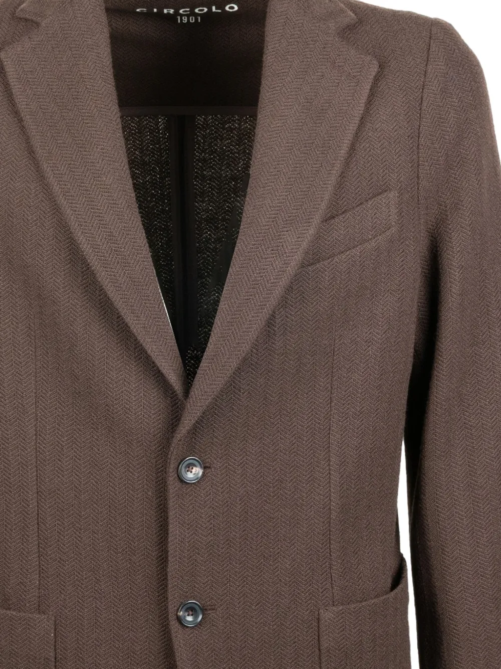Circolo 1901 herringbone-pattern blazer | Blazers | Image 2