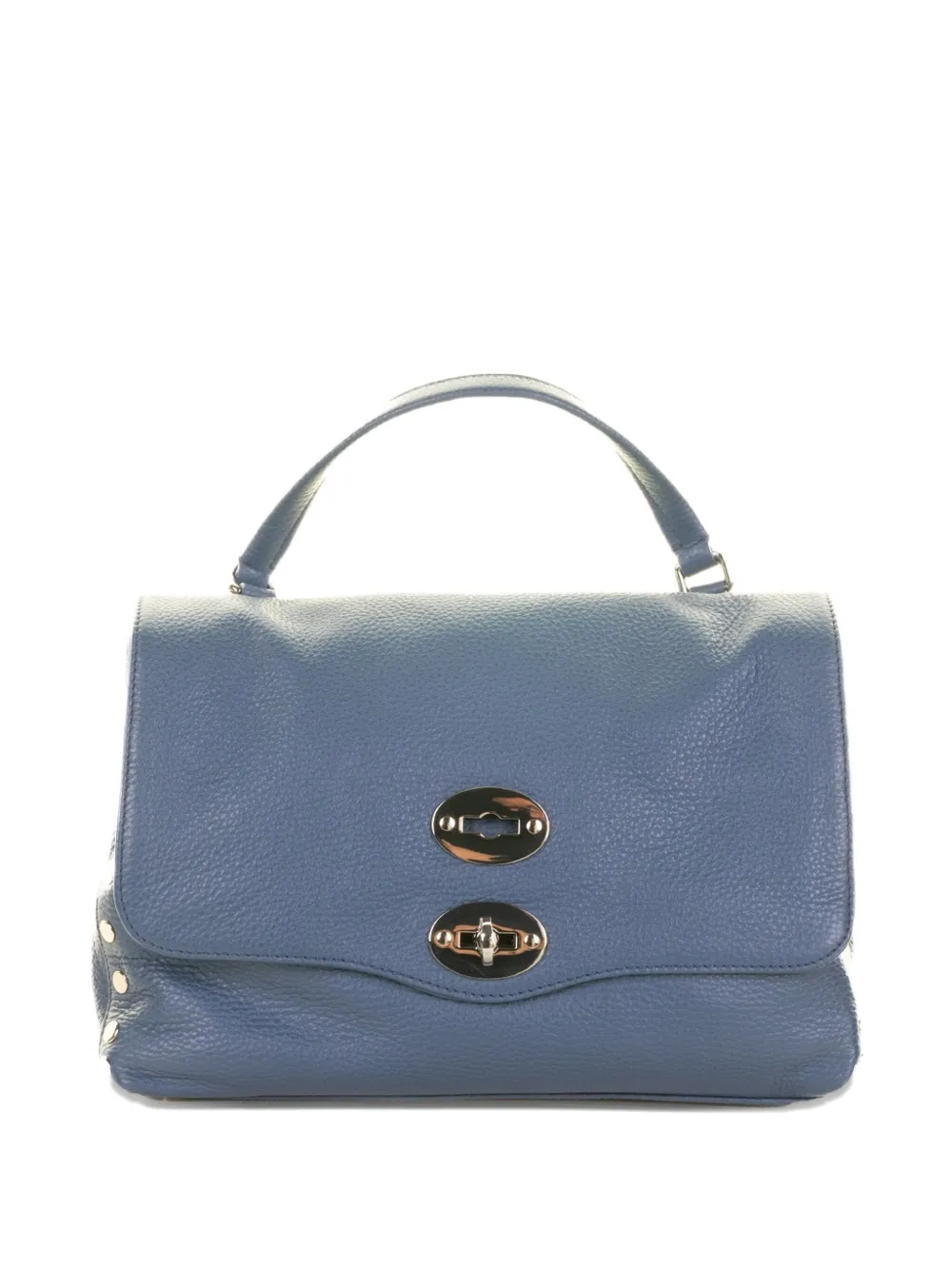 Zanellato small Postina leather tote bag - Blu