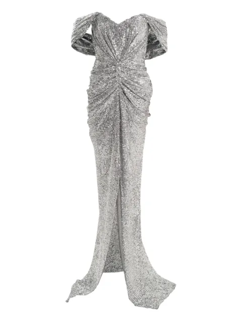 Ana Radu off-shoulder maxi dress