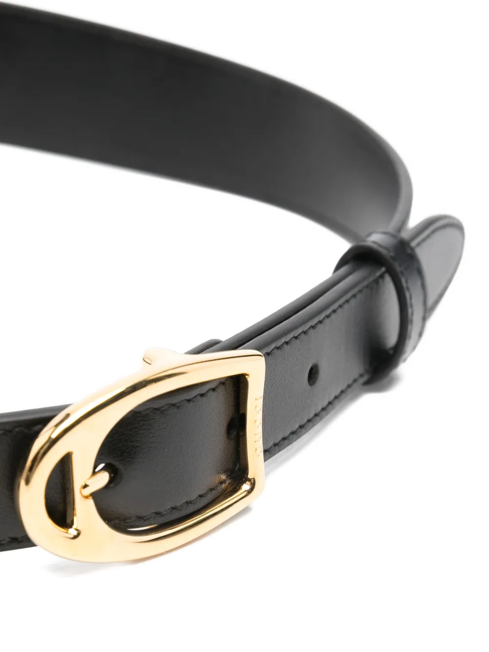 Gucci Horsebit gespriem - Zwart