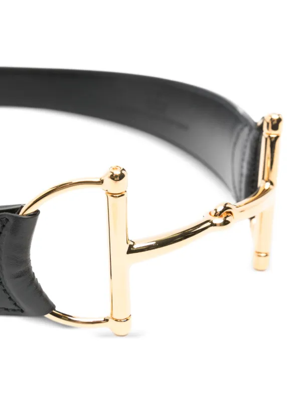 Gucci ホースビット バックル ベルト | ブラック | FARFETCH JP