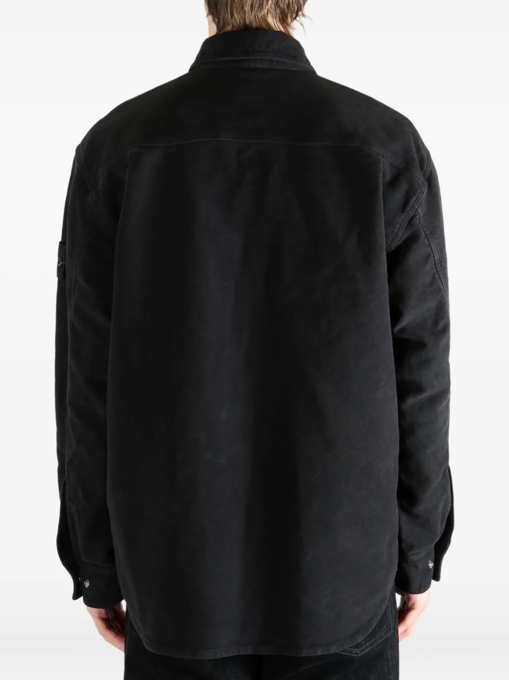 Stone Island Button-down overhemd Zwart