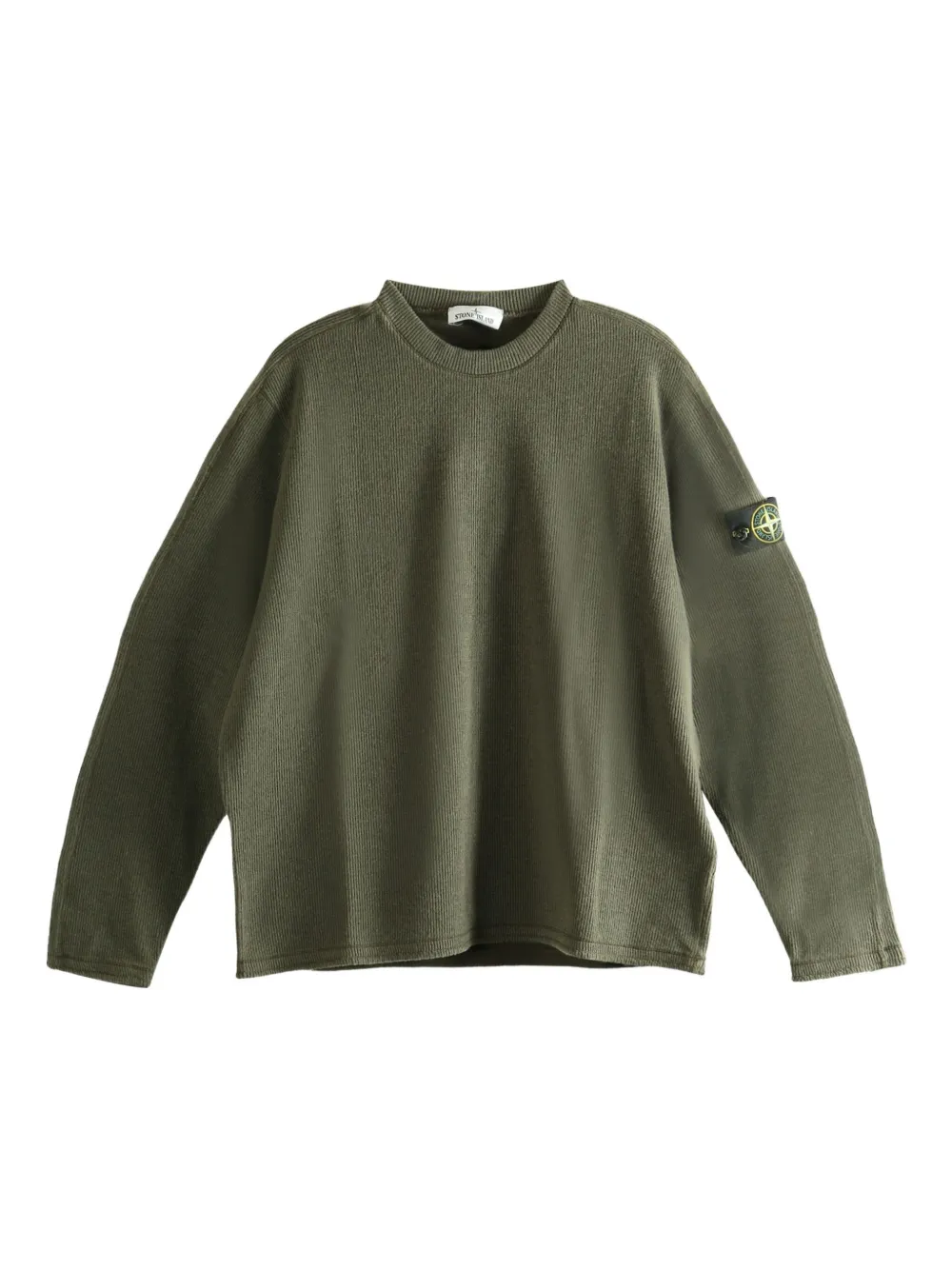 Stone Island Compass-motif sweater | Green | Image 1